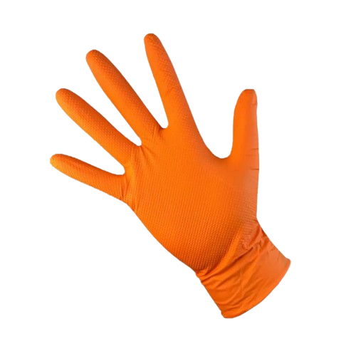 Orange glove illustration